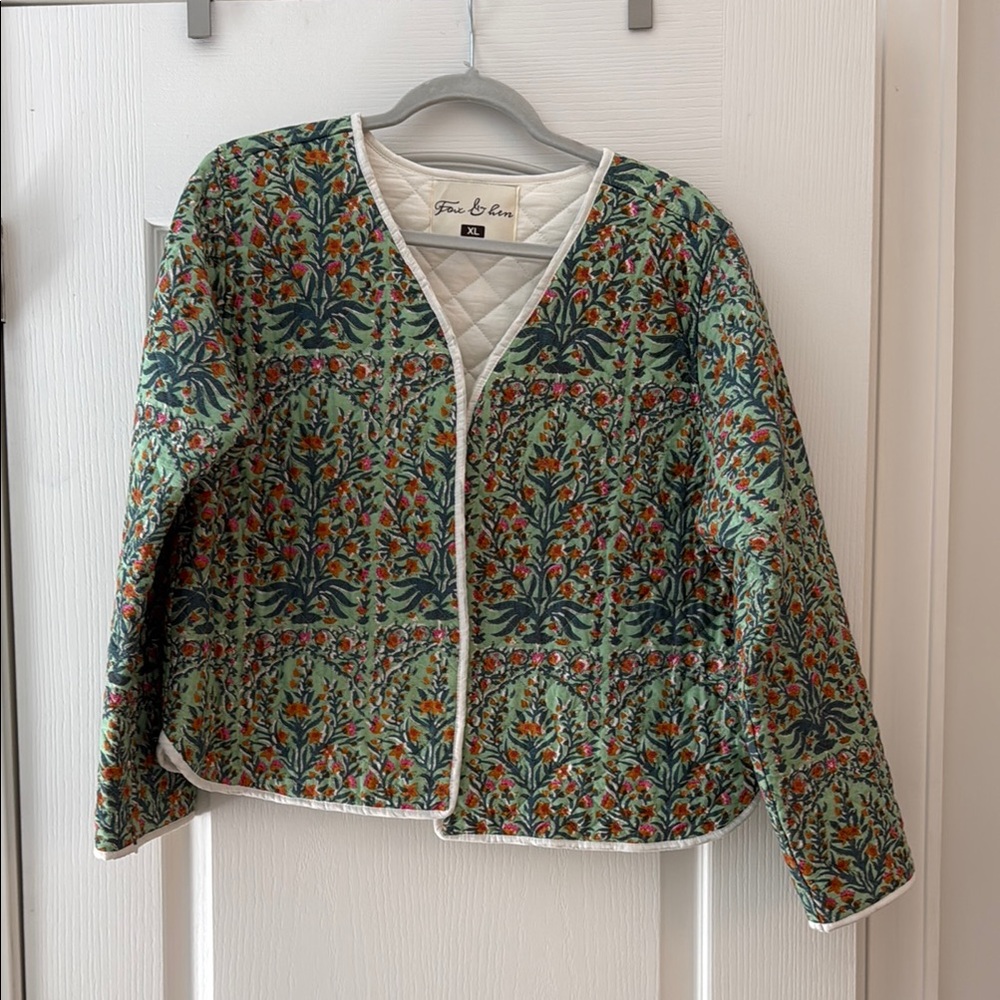Floral Quilted Jacket